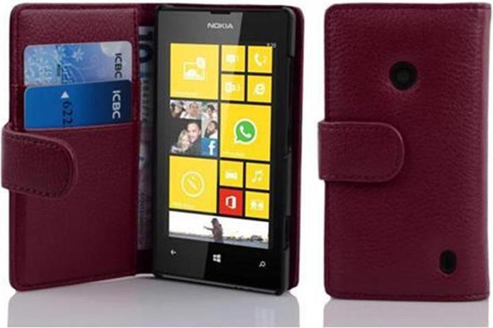 Actual product image Cadorabo Book with structure cover (Nokia Lumia 520)