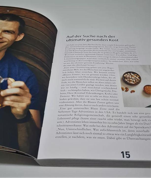 Actual product image Der Ernährungskompass - Das Kochbuch (German, Bas Chest, 2019)