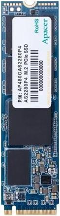 Actual product image Apacer SSD 512GB 1.5G/2.1G AS2280P4 M.2 APA| PCIe 3D TLC - Solid State Disk - NVMe (512 GB, M.2 2280)