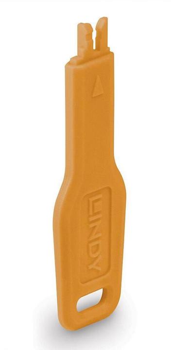 Image du produit Lindy Clé pour serrure de port RJ45 Orange (47896)