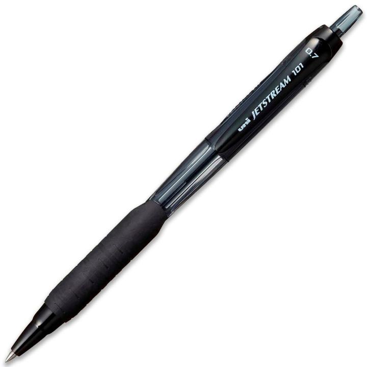 Produktbild Uni-ball Flüssigtintenstift Jetstream SXN-101 0,7 mm Schwarz (12 Stück) (Schwarz, 12 x)