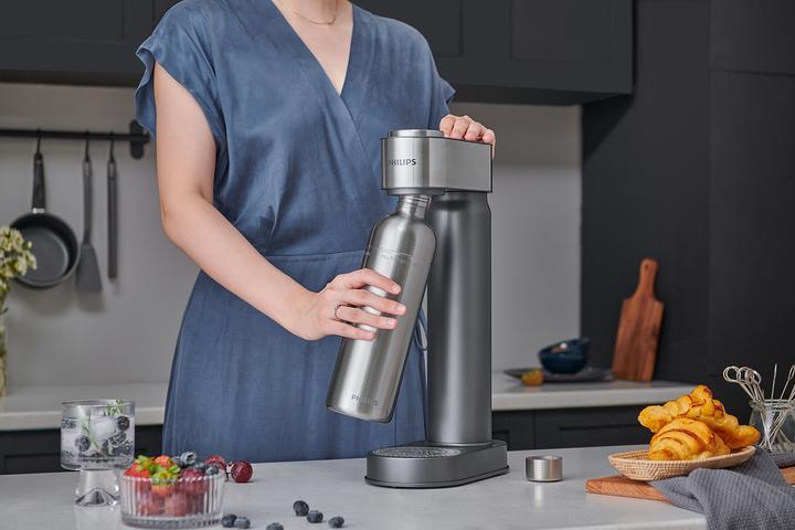 Actual product image Philips Sodamaker ADD 4905 SV/10 Metalic Silver