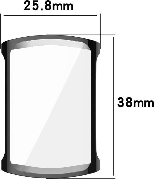 Actual product image Cover-Discount Fitbit Charge 5 - Rubber Protection Case black