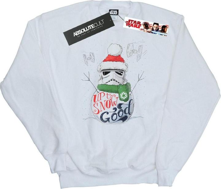Star Wars Stormtrooper Up To Snow Good Sweatshirt (XL)