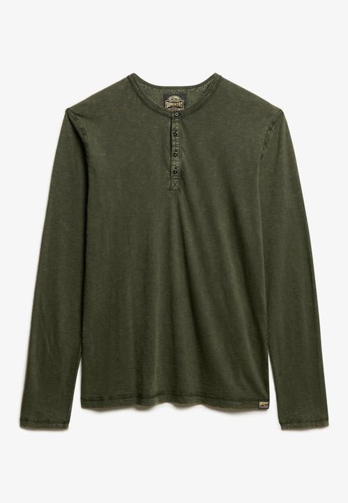 Immagine prodotto Superdry Langärmeliges Grandad-Oberteil aus Jersey (S)