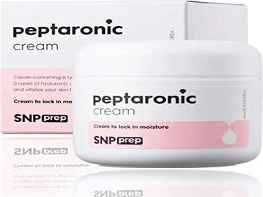 Actual product image SNP PEPTARONIC cream to lock in moisture 50 ml (White)