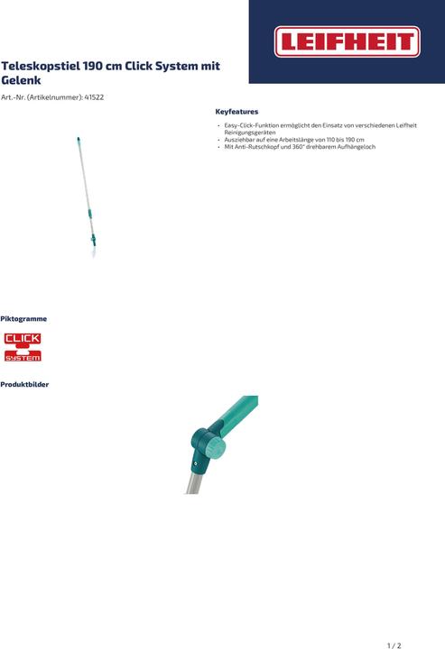 Actual product image Leifheit Steel & Joint (1 pcs.)