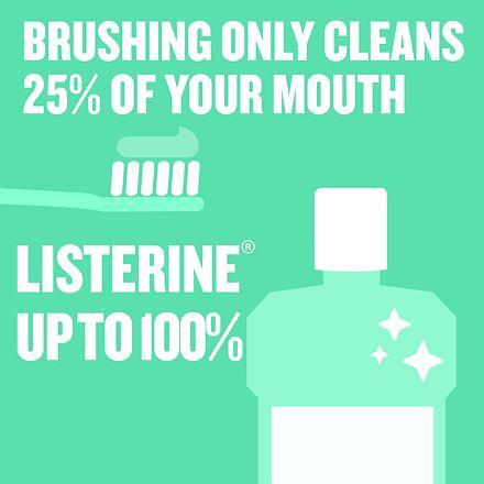 Image du produit Listerine Lavage de bouche Clean & Fresh Mild Taste (500 ml, Rince-bouche)