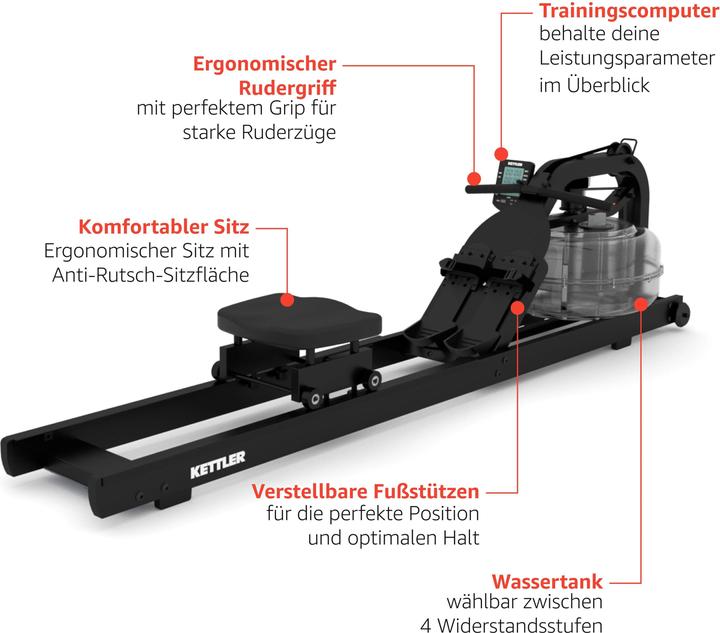 Produktbild Kettler Aqua Rower 500