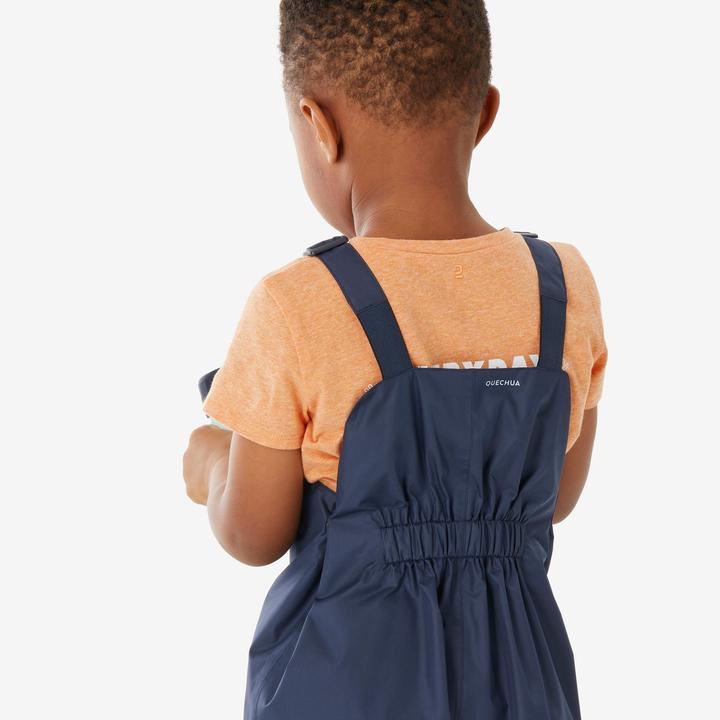 Produktbild Quechua Salopette imperméable de randonnée enfant 2-6 ans, NH100 bleu marine