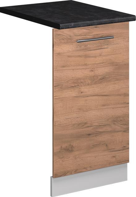 Vichy Geschirrspülblende Fame-Line, Goldkraft Eiche/Weiss, 45 cm, AP Anthrazit