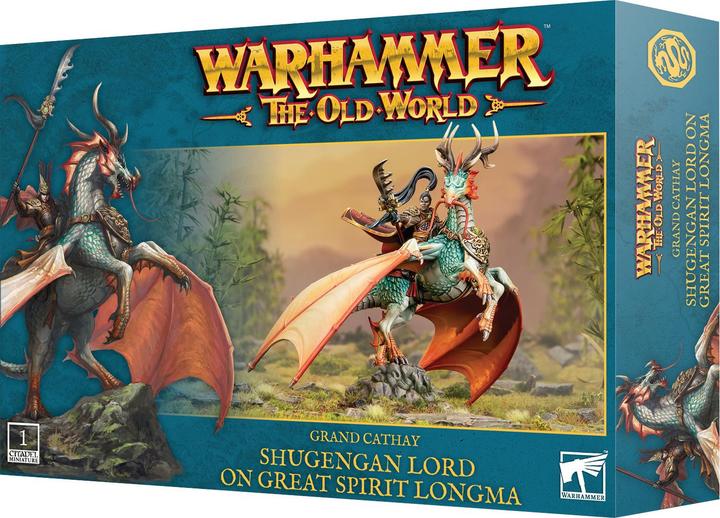 Image du produit Games Workshop Warhammer ToW - Grand Cathay Seigneur Shugengan sur le Grand Esprit Longma (Matières plastiques)