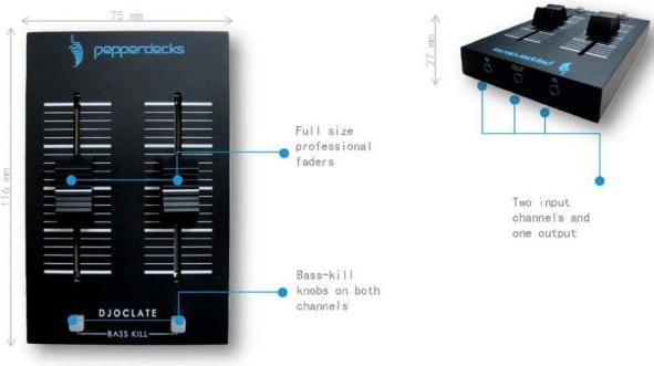 Produktbild Pepperdecks DJ Mixer (Line-Mischer)
