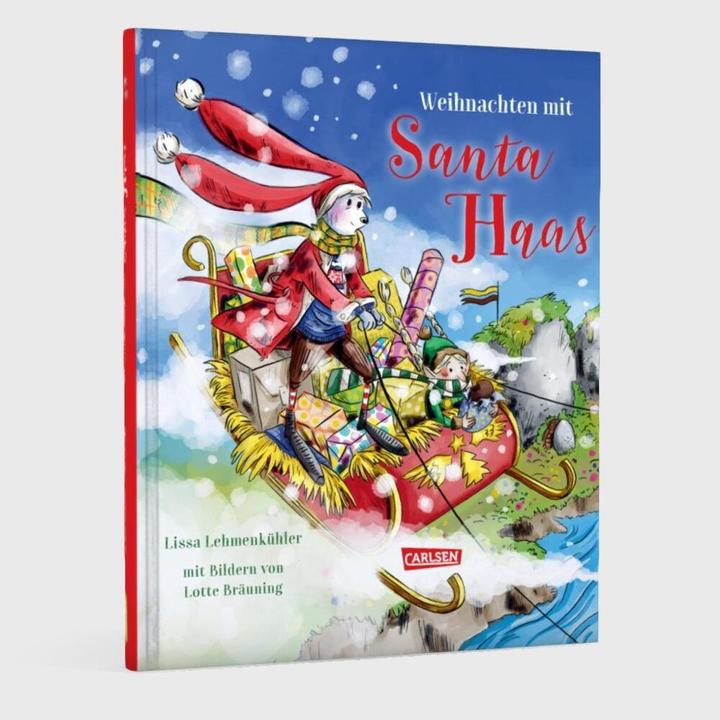 Produktbild Weihnachten mit Santa Haas (Lissa Lehmenkühler, Lotte Bräuning, Deutsch)