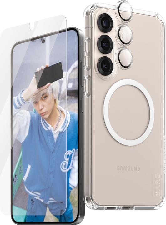 Productafbeelding PanzerGlass CARE by ® Flagship 3-in-1 Set Samsung Galaxy S 2025 Plus (1 Stuk, Samsung Galaxy S25+)