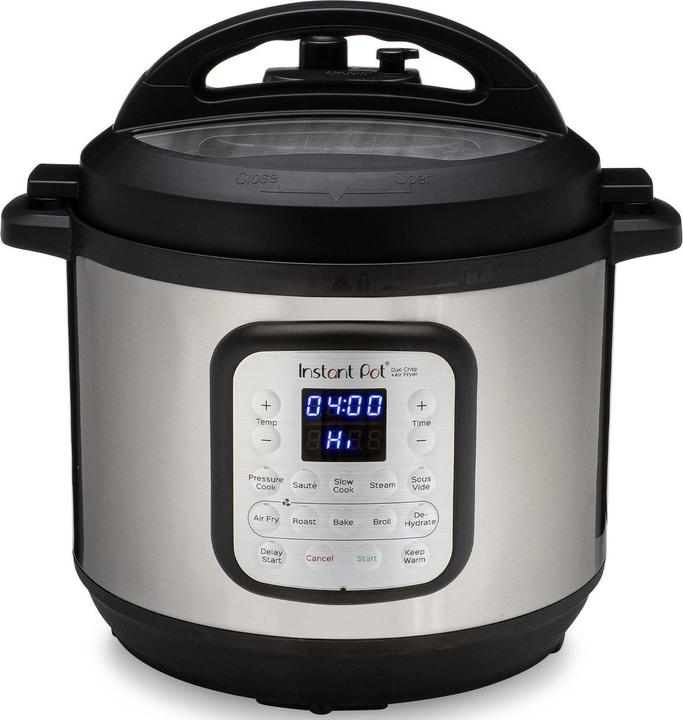 Actual product image Instant Pot Duo Crisp 7,6L multicooker met airfryer 11-in-1 - snelkookpan - pressure cooker - rijstkoker - s