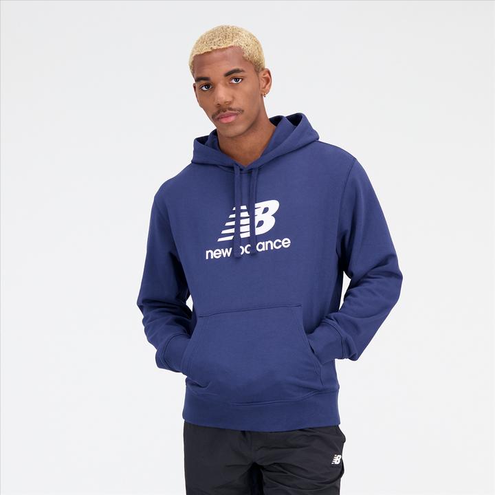 Immagine prodotto New Balance Felpa con cappuccio Essentials con logo impilato (XS)