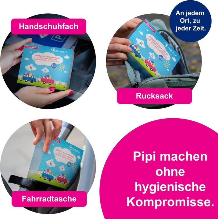 Produktbild Minimus Notfall Toilette 5er-Pack