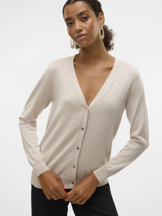 Actual product image Vero Moda Vmsilje Ls V-Neck Cardigan Ga Noos (M)