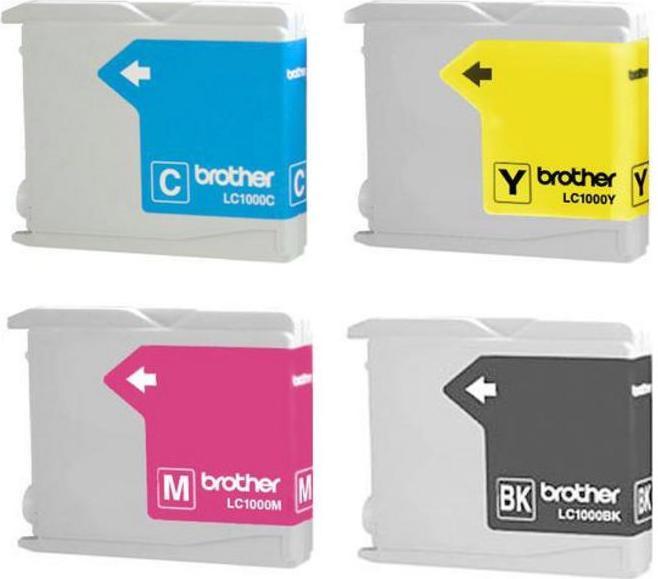 Produktbild Brother LC1000VALBP Value Pack (M, BK, C, Y)