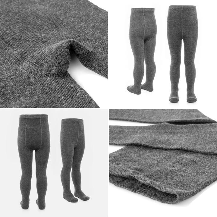Produktbild La Loona LaLoona Baby-Strumpfhosen Strumpfhose 2er Pack - Dunkelgrau - (74/80)
