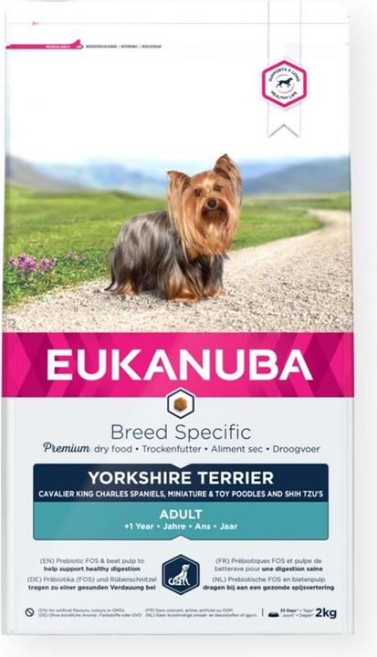 Produktbild Eukanuba Breed Yorkshire Terrier (Adult, 1 Stk., 2000 g)