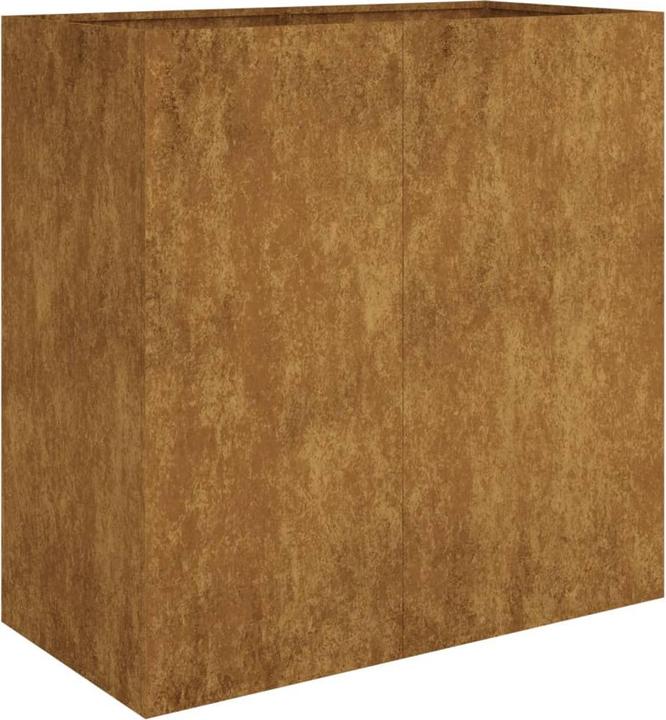 Produktbild VidaXL Pflanzkübel 40x80x80 cm Cortenstahl, Farbe: Rostig