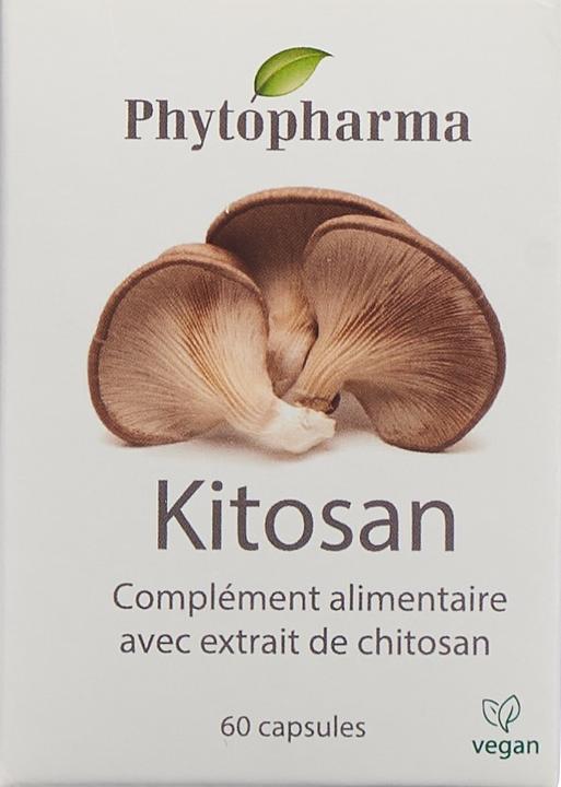 Actual product image Phytopharma Kitosan Kaps (60 Piece, Capsules, 55 g)