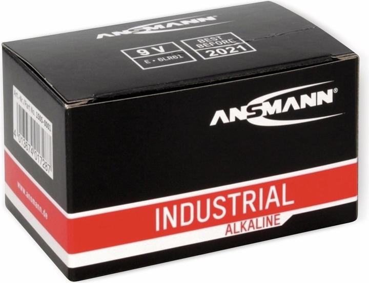 Actual product image Ansmann Industrial (10 pcs., 9V Block)