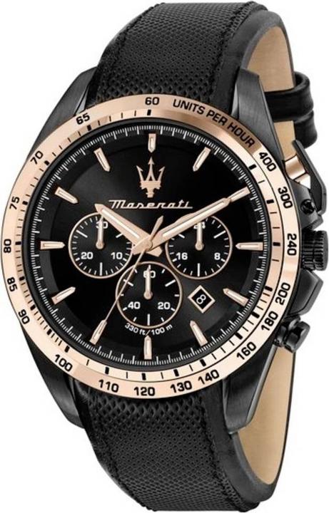 Maserati Quarz Armbanduhr R8871612038 Gold Gehäusematerial=Edelstahl