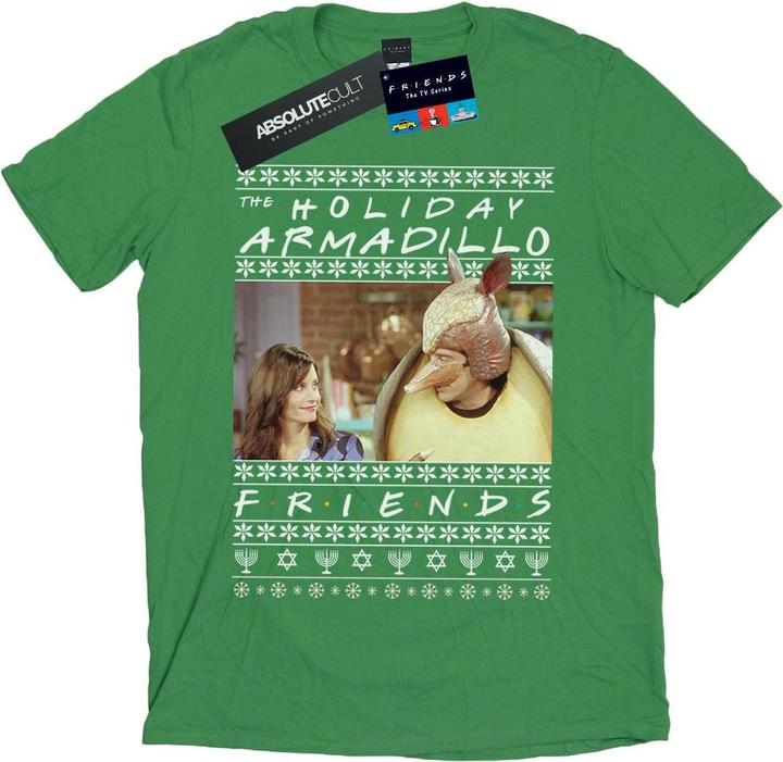 Friends Fair Isle Holiday Armadillo TShirt (M)