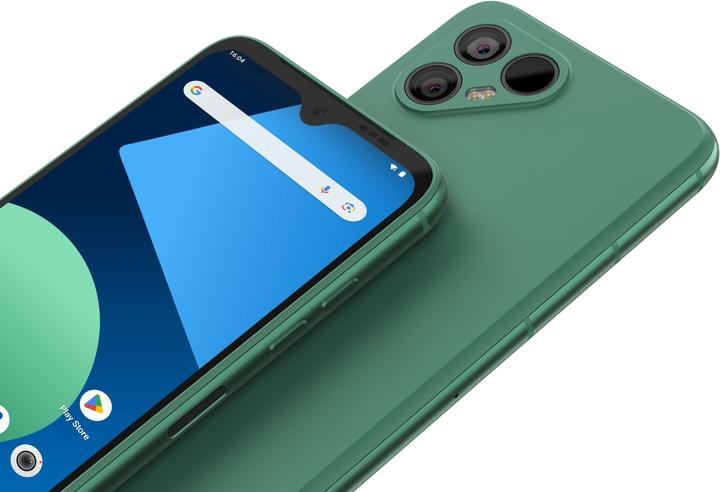 Actual product image Fairphone 4 (256 GB, Green, 6.30", SIM + eSIM, 48 Mpx, 5G)