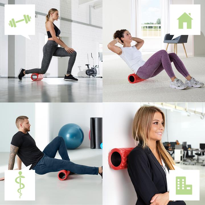 Produktbild tectake Faszienrolle Massagerolle (33.5cm)