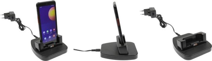 Produktbild Brodit 216368 Tisch-Ladestation 1-Fach Handy Ladegerät Samsung Galaxy Xcover 5 Schwarz (5 W)