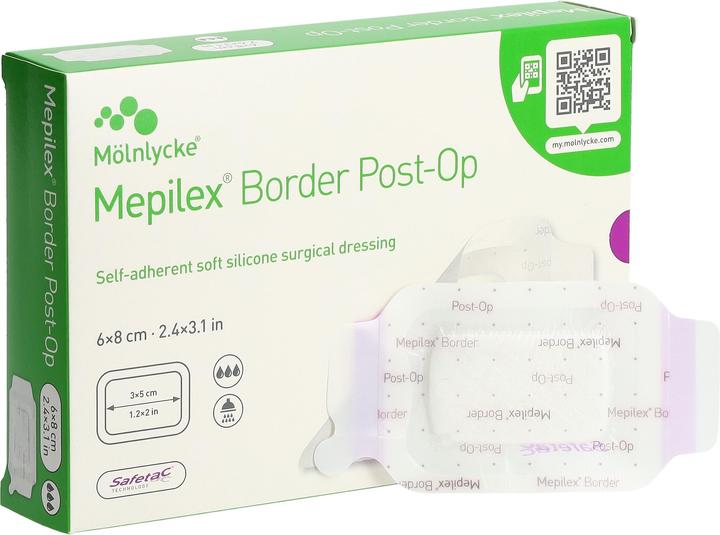 Actual product image Mepilex Border Post OP (new) (10 x)