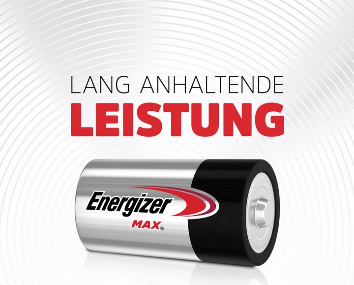 Produktbild Energizer Max Alkaline (2 Stk., C, 8000 mAh)
