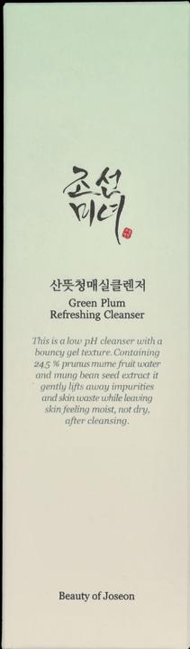 Actual product image Beauty of Joseon Green Plum Refreshing Cleanser (Gel, 100 ml)
