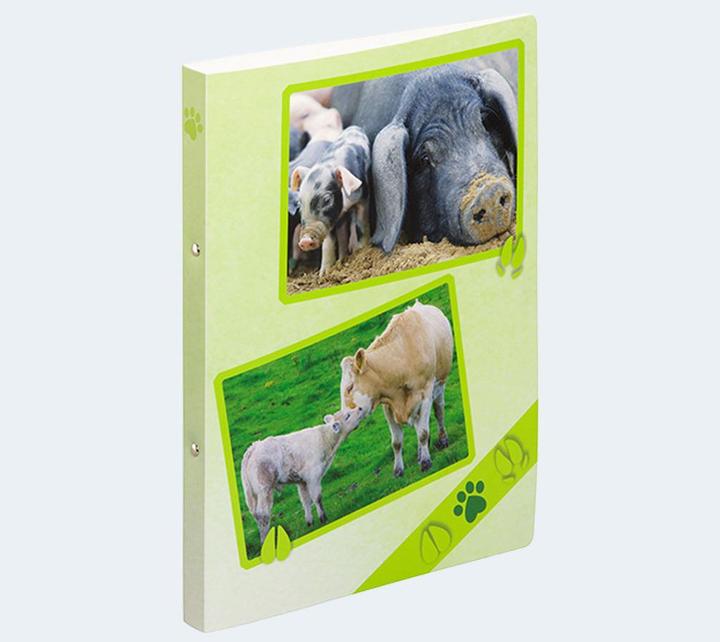 Actual product image Pagna Ring binder A4 16mm farm animals (A4)