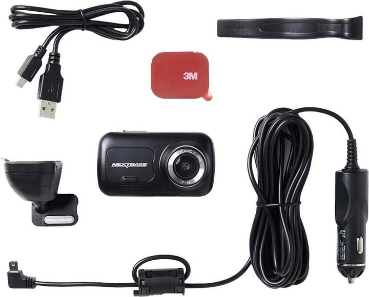 Produktbild Nextbase 222 Dashcam (Eingebaute Anzeige, Akku, Bluetooth, WLAN, GPS-Empfänger, Beschleunigungssensor, Eingebautes Mikrofon, Full HD)