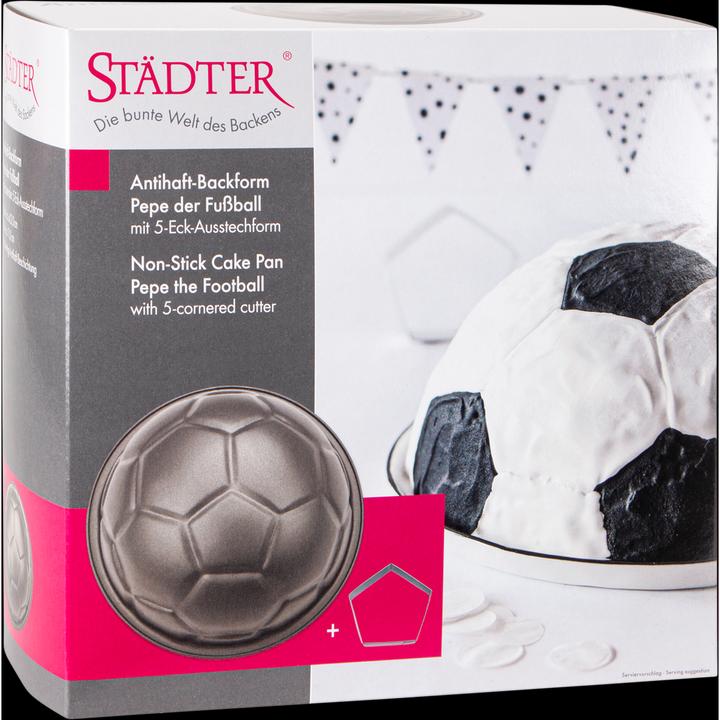 Produktbild Städter Motivbackform - Fussball (22 cm)