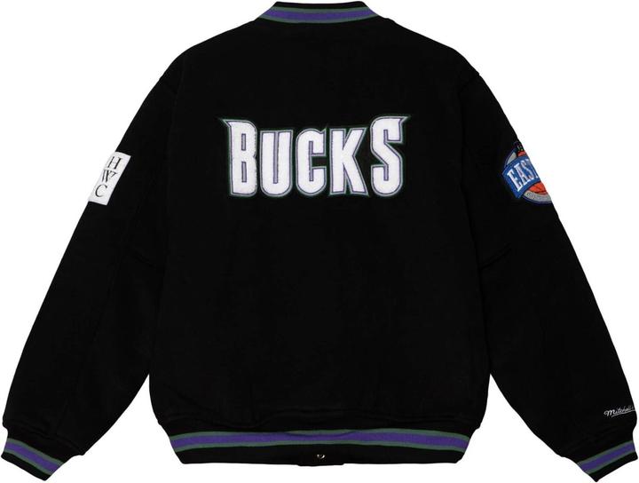 Produktbild Mitchell & Ness NBA Milwaukee Bucks Jacke Herren (L)