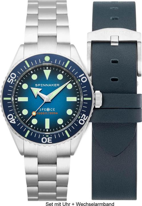 Produktbild Spinnaker SP-5097-22 Spence Automatik 40mm 30ATM (Taucheruhr)