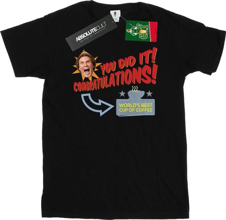 Elf World's Best Coffee TShirt (3XL)