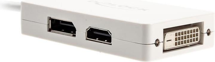 Actual product image Delock Mini DP zu (DP, DVI, HDMI, 10 cm)
