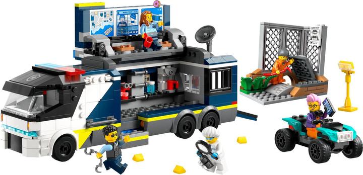 Image du produit LEGO 60418 Camion de police avec laboratoire (60418, LEGO City)