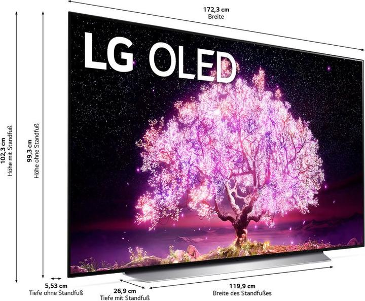 Produktbild LG OLED77C17LB (77", OLED, 4K)