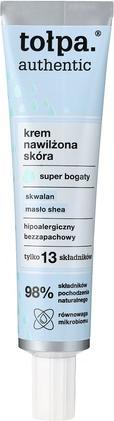 Tołpa Authentische Feuchtigkeitscreme Super Rich für hydratisierte Haut (40 ml)