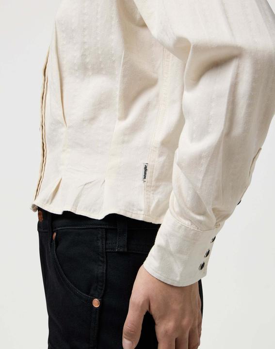 Immagine prodotto Wrangler Langarmhemd Femme Peplum Shirt (XS)