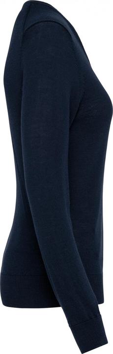Produktbild Kariban Merino-Pullover mit V-Ausschnitt, Damen (XXL)