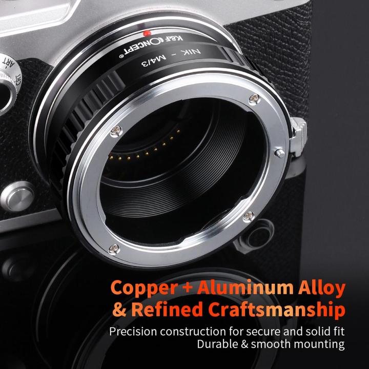 Produktbild K&F Concept High Precision Lens Adapter Mount, NIK-M4/3